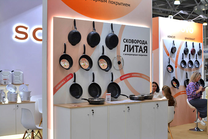SCOVO литые сковороды