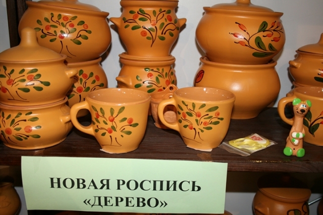 Новая роспись Борисовской керамики