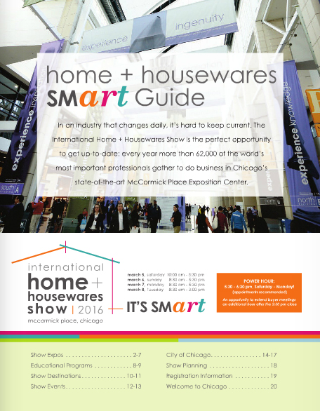 2016 Home + Housewares Show Smartguide