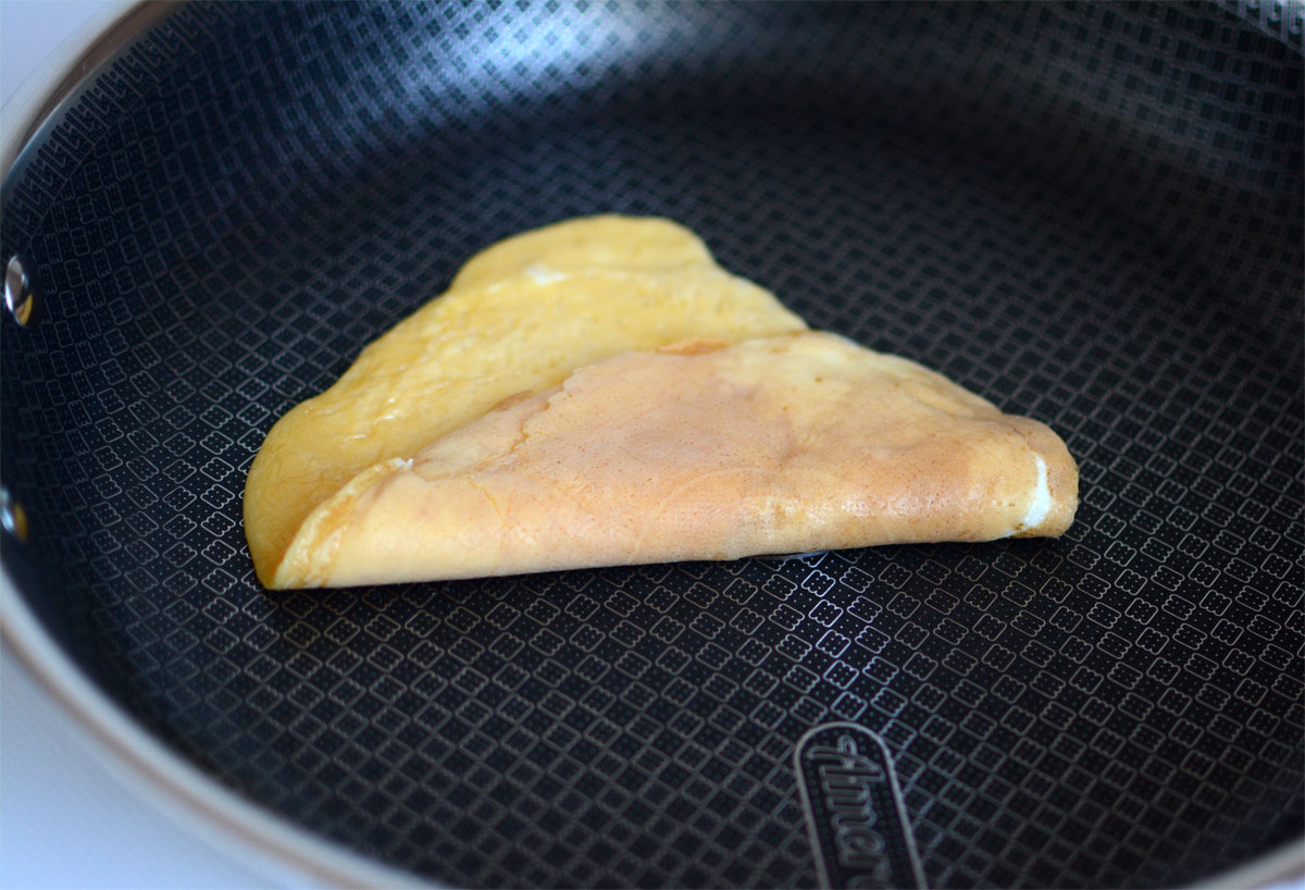 Результат теста на жарку яйца